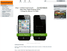 Tablet Screenshot of expressfixphone.com